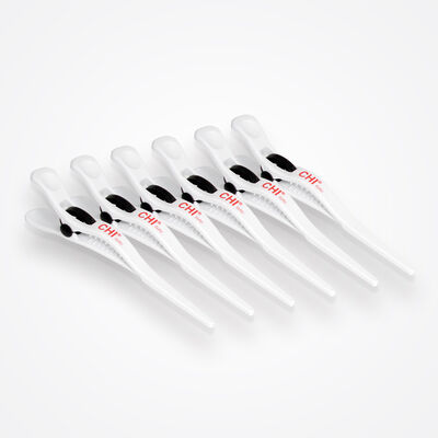 White Hair Clips